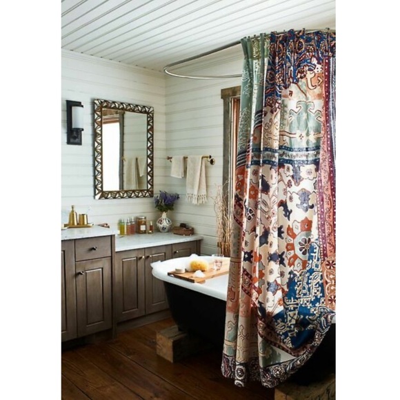 Anthropologie Bath Anthropologie Risa Shower Curtain Poshmark
